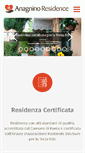 Mobile Screenshot of anagninoresidence.it